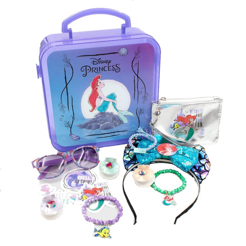 Disney Princess The Little Mermaid Collectible Gift Set Accessory Box 6 Exclusive Items