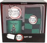 Demon Slayer Gift Set Tanjiro Kamado 3 Piece Mug, Crew Socks, Christmas Ornament