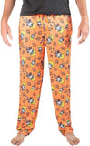 Naruto Anime Men's Chibi Character All Over Print Sleep Pajama Pants