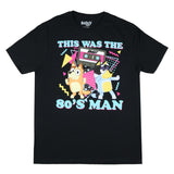Bluey Men's T-Shirt This Was The 80's Man Short Sleeve T-Shirt (X-Large)