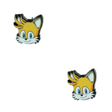 Sonic the Hedgehog 3 Earrings 4-Pair Character Design Stud Jewelry Earring Set