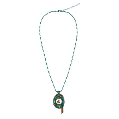 Dungeons and Dragons Glow In The Dark Hag Eye Peraipt Of Health Necklace Pendant