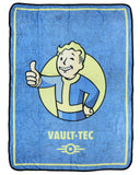 Fallout Blaket Video Game Vault Boy Mascot Logo 45"X60" Throw