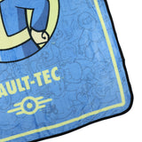 Fallout Blaket Video Game Vault Boy Mascot Logo 45"X60" Throw