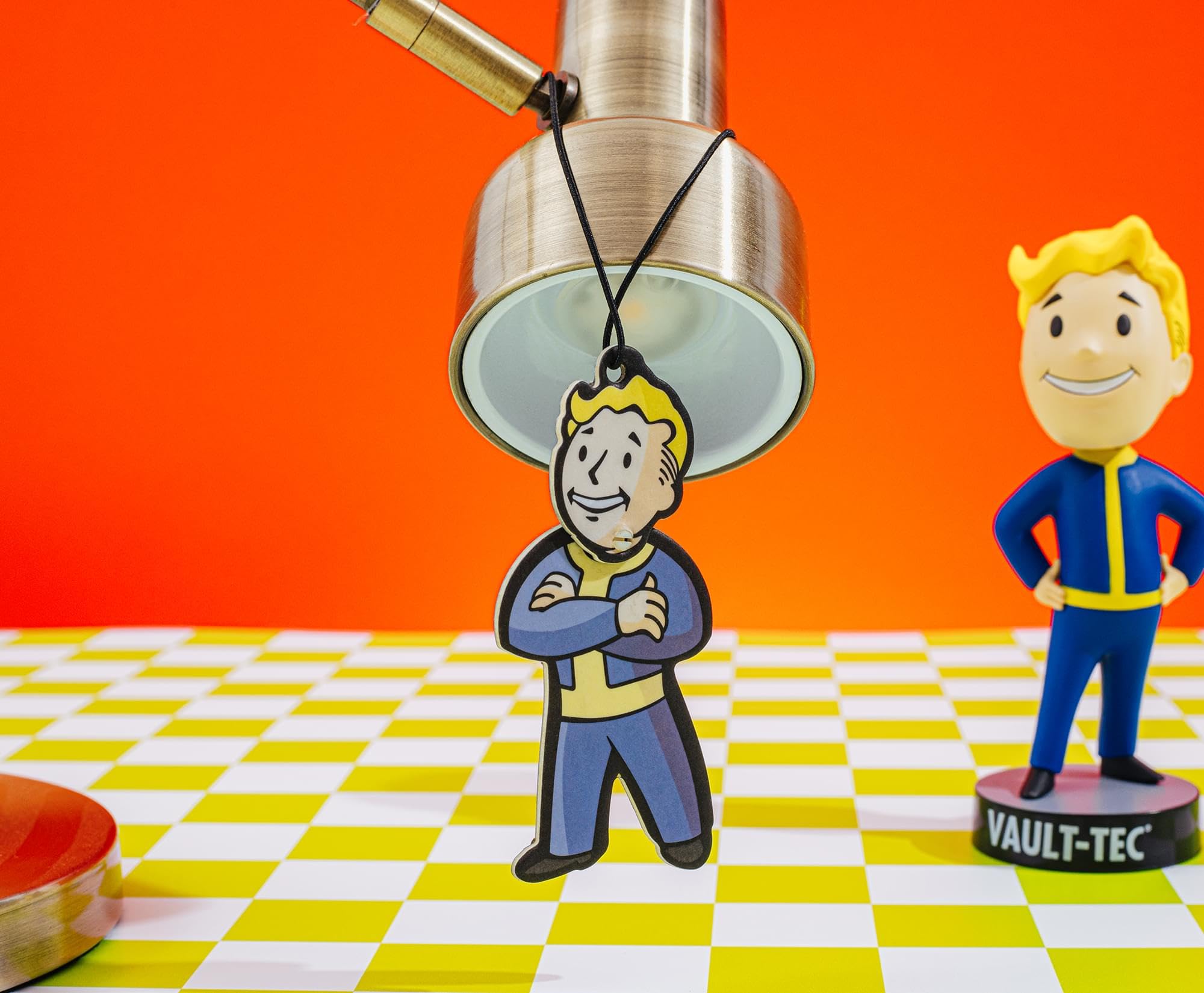 Fallout Boy Wiggler Head Cardboard Hanging Air Freshener- Vanilla Scent