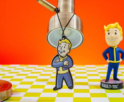 Fallout Boy Wiggler Head Cardboard Hanging Air Freshener- Vanilla Scent