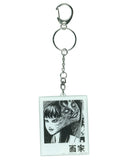 Junji Ito Keychain Tomie Kawakami Acrylic Pendant Horror Manga Keyholder