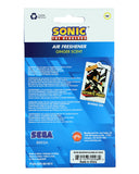 Sonic The Hedgehog Let's Go Cardboard Hanging Air Freshener-Ginger Scent
