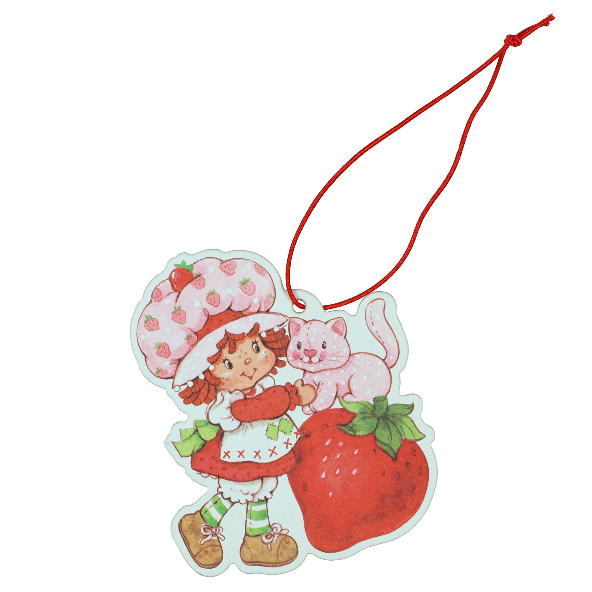 Strawberry Shortcake Cardboard Hanging Air Freshener- Strawberry