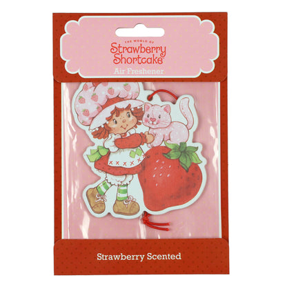Strawberry Shortcake Cardboard Hanging Air Freshener- Strawberry