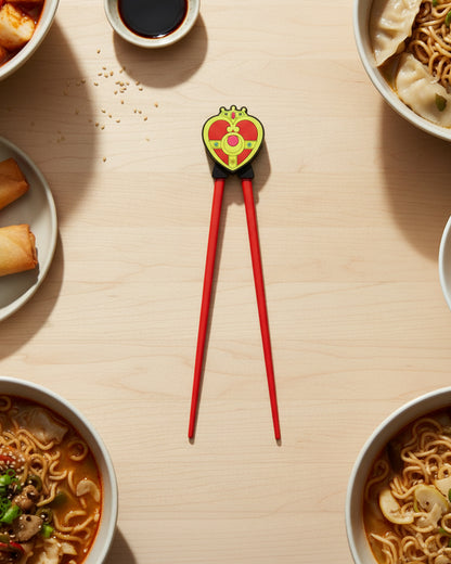 Sailor Moon Chopsticks Cosmic Heart Plastic Trainer Anime Utensils