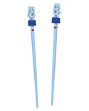 Care Bears Reusable Chopsticks Grumpy Bear Plastic Utensils Kitchen Accessory