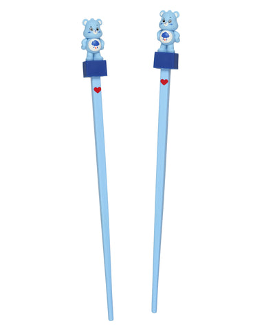 Care Bears Reusable Chopsticks Grumpy Bear Plastic Utensils Kitchen Accessory