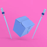 Care Bears Reusable Chopsticks Grumpy Bear Plastic Utensils Kitchen Accessory