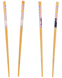 Sailor Moon Reusable Chopsticks Luna and Artemis Set of 2 Bamboo Chopsticks