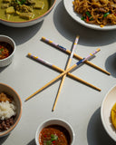 Sailor Moon Reusable Chopsticks Luna and Artemis Set of 2 Bamboo Chopsticks