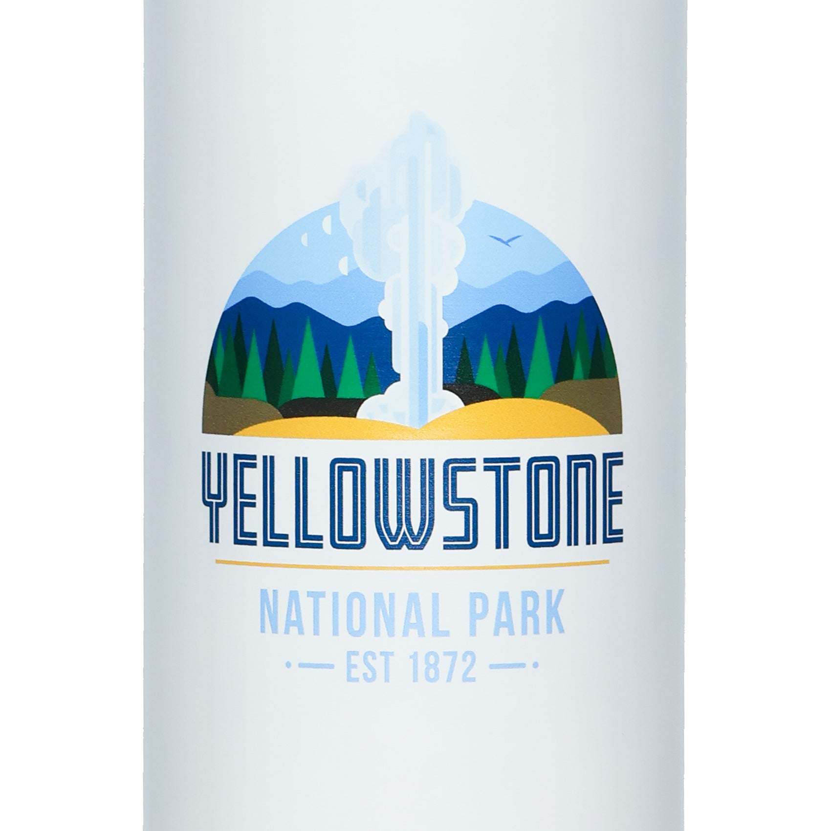 Yellowstone National Park Water Bottle 32oz Double-Wall Insulated Stainless Steel