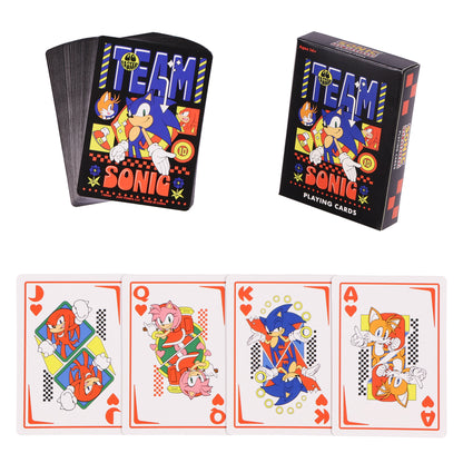 Sonic The Hedgehog Playing Cards Team Sonic Design 52 Count Deck