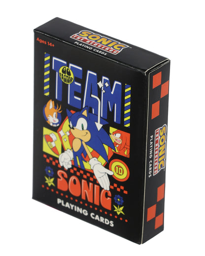 Sonic The Hedgehog Playing Cards Team Sonic Design 52 Count Deck