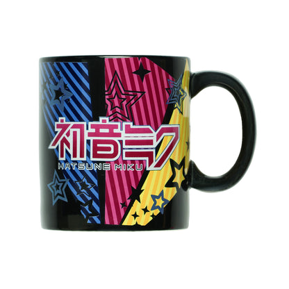 Hatsune Miku Coffee Cup Chibi Virtual Pop Star Ceramic Mug, 16 Oz