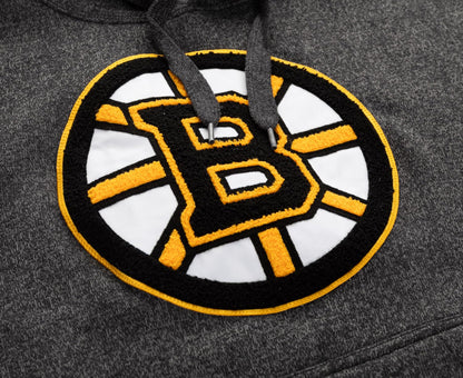Calhoun NHL Surf & Skate Boston Bruins Pullover Hoodie with Team Logo Crest (S)