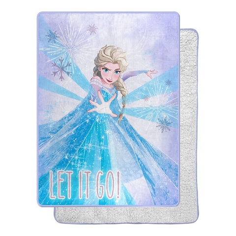 Northwest Frozen Silk Touch Soft Plush Throw Blanket, 60" x 80", Frosted Believe