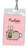 Culture Fly Pusheen The Cat Easter Bunny Ears ID Badge Card Holder Strap Lanyard