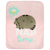 Pusheen The Cat Nap Time 45" x 60" Plush Fleece Throw Blanket