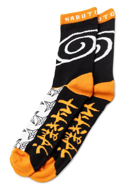 Naruto Shippuden Gift Set Hidden Village 3 Piece Mug, Crew Socks, Christmas Ornament