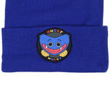 Poppy Playtime Huggy Wuggy Embroidered Patch Knit Cuff Beanie Hat