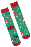 Elf The Movie Socks Men's Buddy The Elf Designs 3 Pairs Mid-Calf Crew Socks