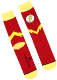 DC Comics Justice League Superman The Flash Batman Socks Men's 3 Pack Crew Socks