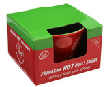 Sriracha Hot Chili Sauce Ramen Noodle Bowl Soup Mug With Spoon
