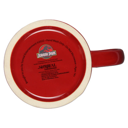 I Survived Jurassic Park T-Rex 24 Oz. Ceramic Stein Coffee Mug Cup