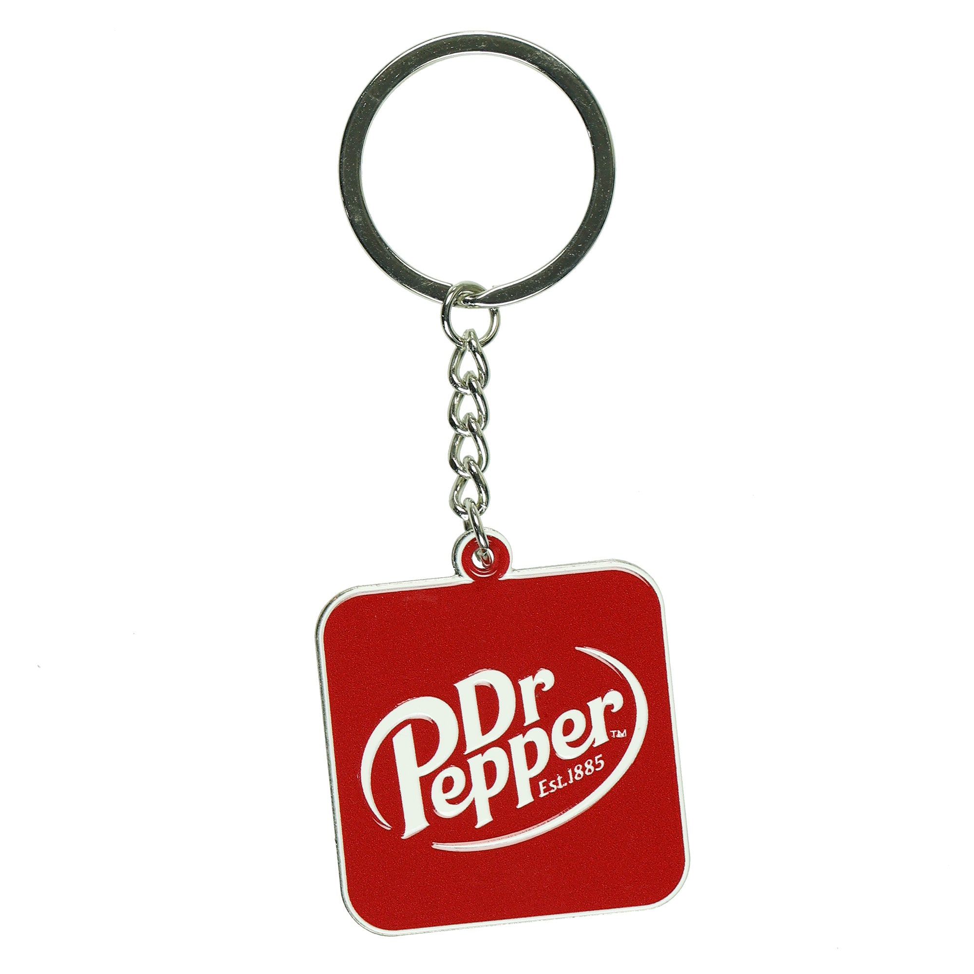 Dr Pepper 16 oz Travel Coffee Mug Keychain and Holographic Sticker Bundle Set