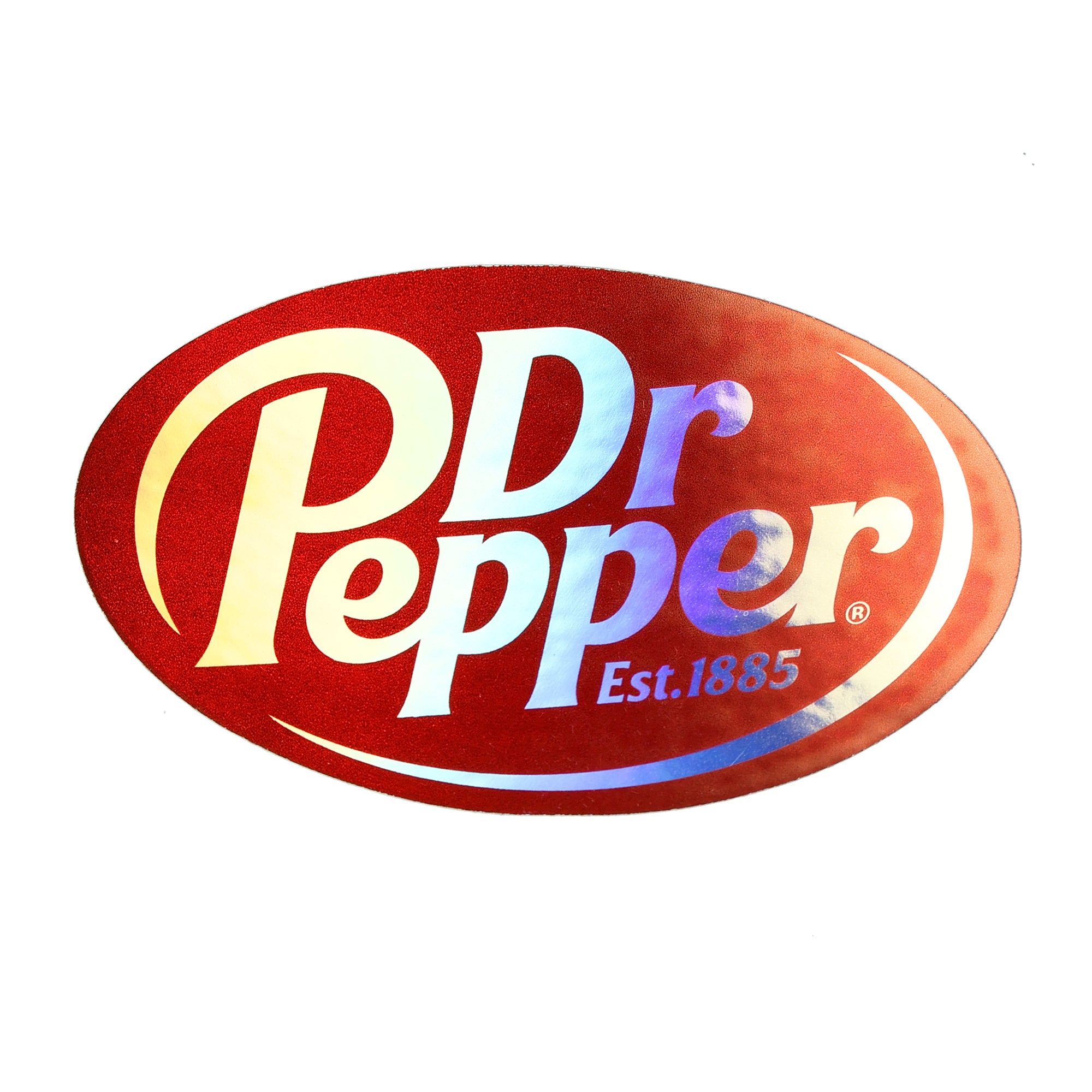Dr Pepper 16 oz Travel Coffee Mug Keychain and Holographic Sticker Bundle Set