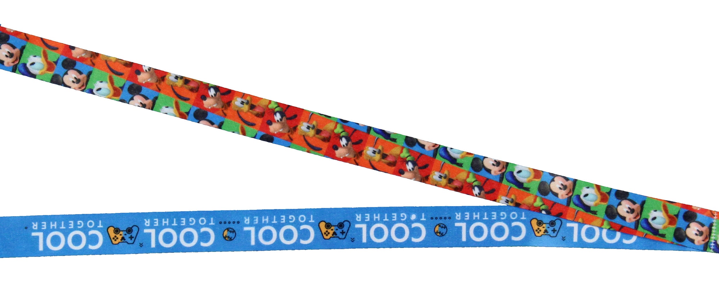 Disney Mickey and Friends The Cool Crew Lanyard with ID Badge Holder