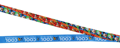 Disney Mickey and Friends The Cool Crew Lanyard with ID Badge Holder