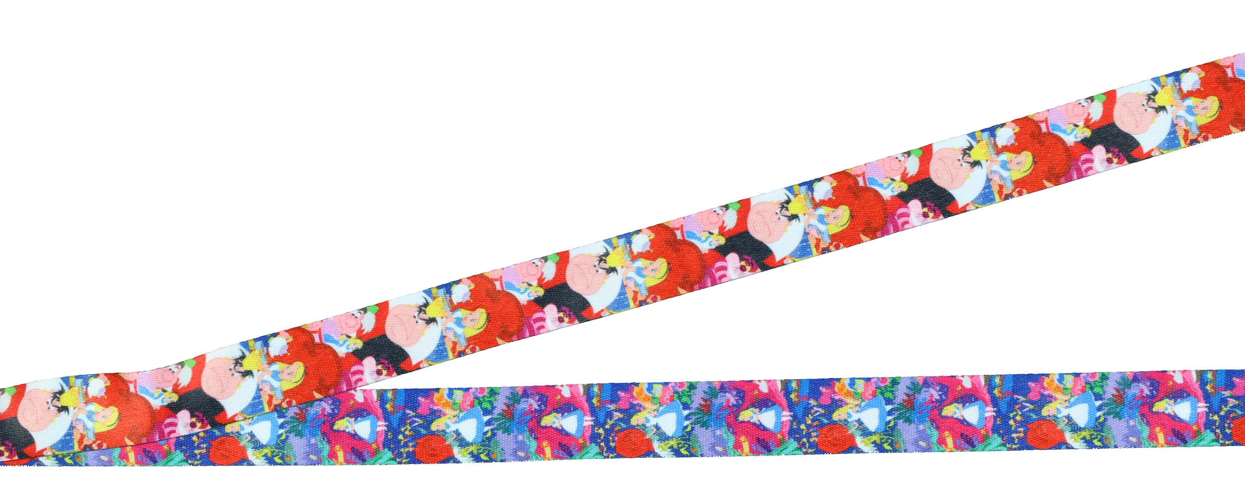 Disney Alice in Wonderland Tea Party Breakaway Lanyard ID Badge Holder