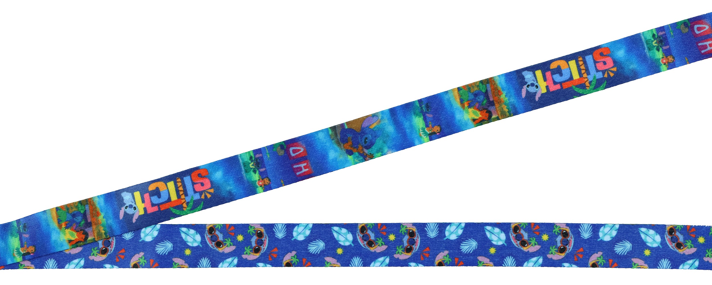 Disney Lilo and Stitch Aloha Breakaway Lanyard ID Badge Holder