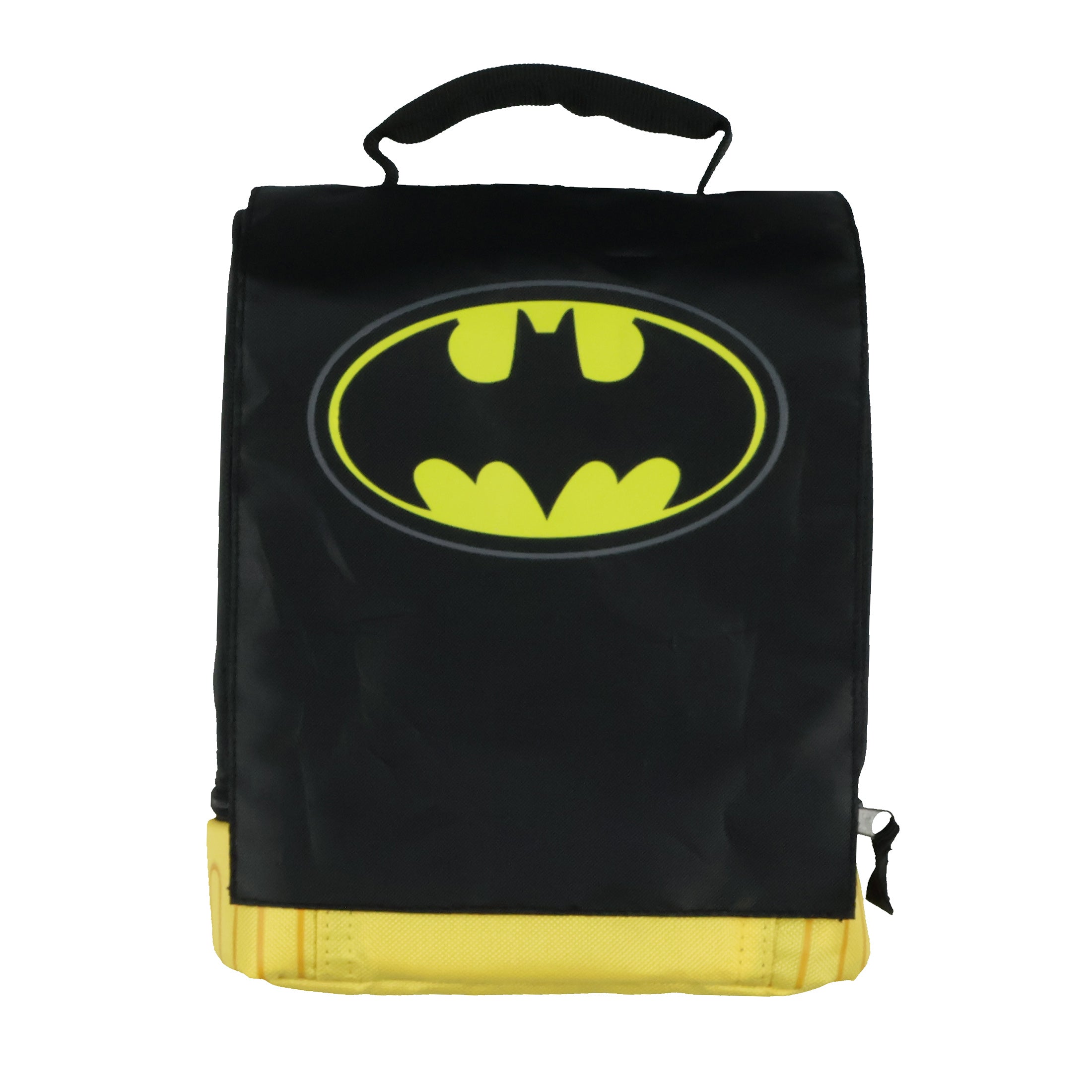 DC Comics Batman Lunch Box Dual Compartment Insulated 3D Cape Food Bag 10" - Seven Times Six
