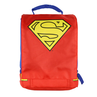 DC Comics Superman Lunch Box Dual Compartment Insulated Food Container Bag 10" - Seven Times Six