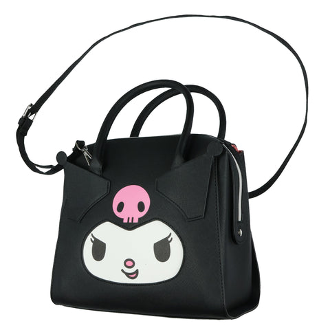Sanrio Hello Kitty and Friends Kuromi Women's Satchel Handbag Cossbody Purse