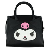 Sanrio Hello Kitty and Friends Kuromi Women's Satchel Handbag Cossbody Purse