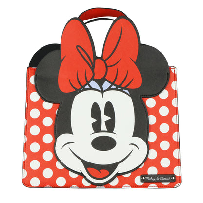 Disney Mickey and Minnie Mouse Purse 3D Character Two-Sided Hand Bag