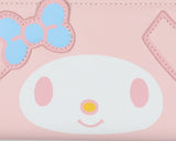 Hello Kitty and Friends My Melody Wallet 3D Ears Zip Around Clutch