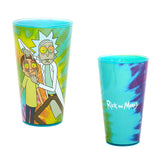 Adult Swim Rick and Morty 16 oz Drinking Glasses