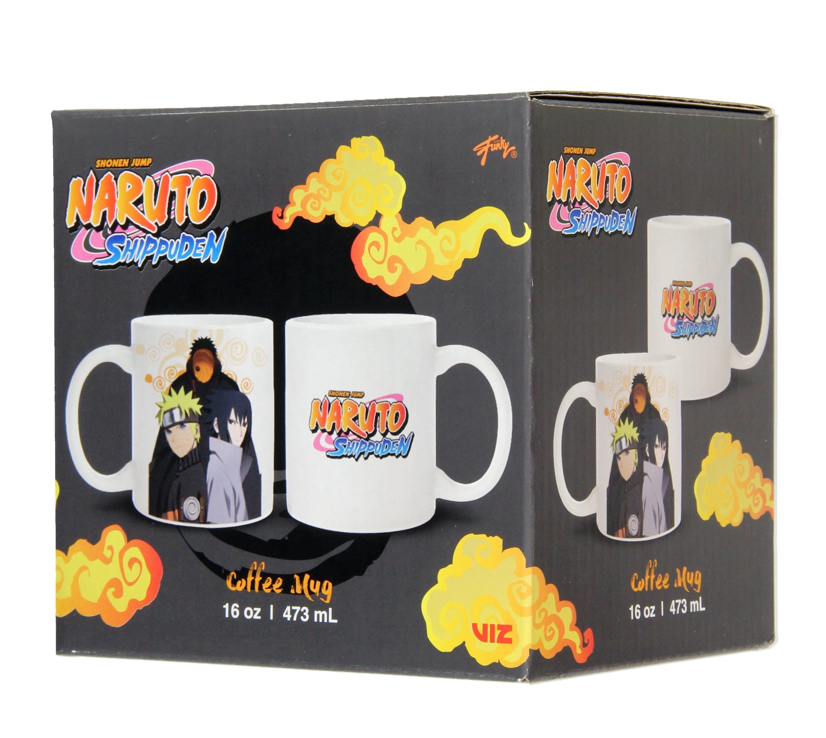 Naruto Shippuden Obito Tobi Sasuke Uchiha Naruto 16 OZ. Tea Coffee Mug Cup