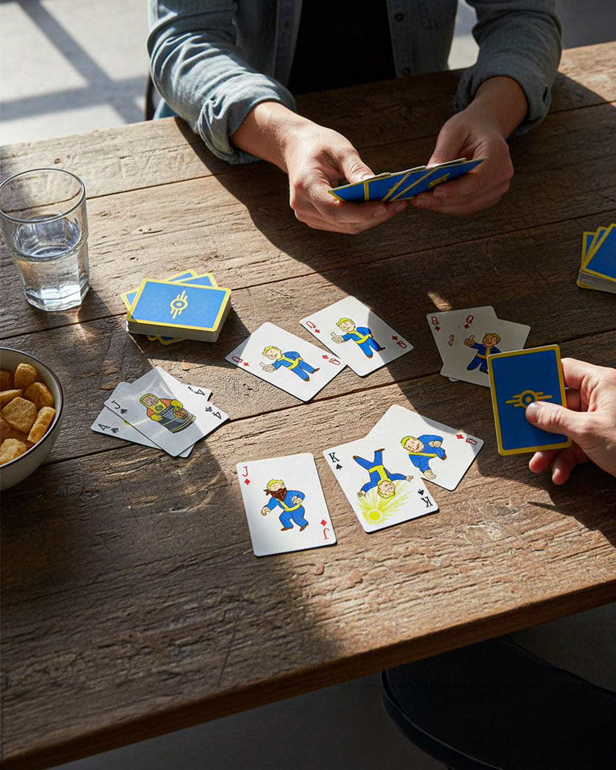 Fallout Vault Boy Playing Cards Vault-Tec Corporation Design 52 Count Deck