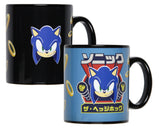 Sonic The Hedgehog Design Heat Changing 16 OZ Tea Coffee Beverage Mug Cup